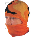 Camouflage Knit Cap w/ Neck Gaiter